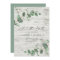 budget eucalyptus foliage white wood Save The Date