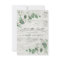 budget eucalyptus foliage white wood Save The Date