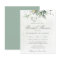 Budget Eucalyptus Greenery Bridal Shower Invite