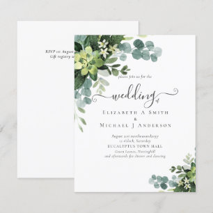 BUDGET  Eucalyptus greenery Wedding