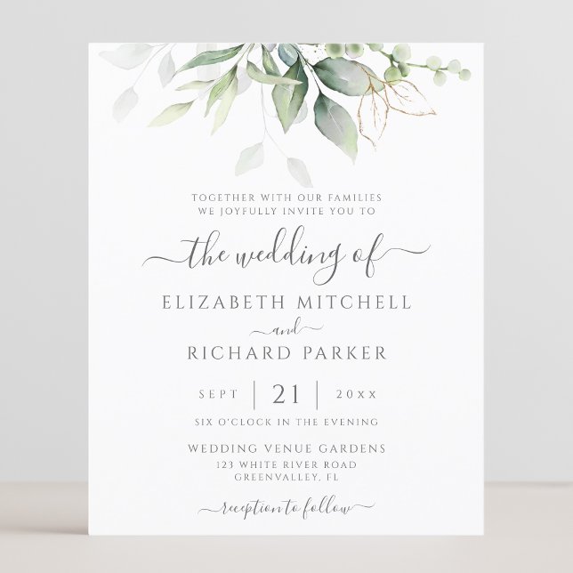 Budget Eucalyptus Greenery Wedding (Creator Uploaded)