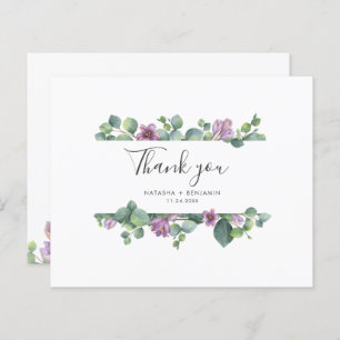 Budget Eucalyptus Mariage botanique Carte de remer