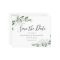 BUDGET Eucalyptus Wedding Save The Date Postcard