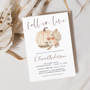 Budget Fall in Love Bridal Shower Terracotta