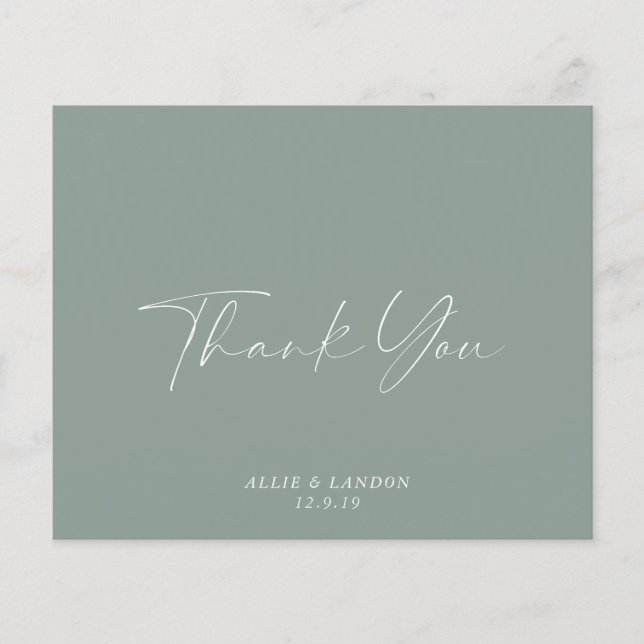 BUDGET Fall Thank You Card (Front)