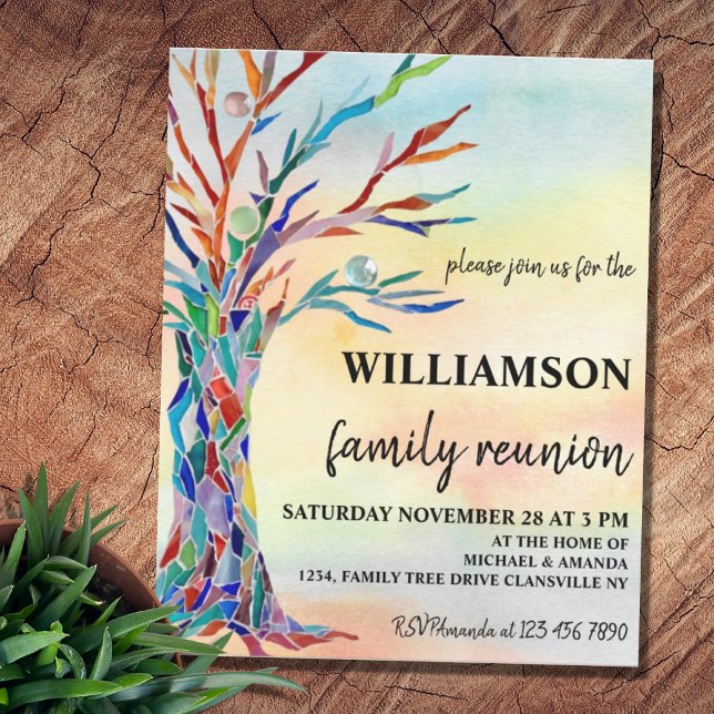 Budget Family Reunion Invitation (Creator Uploaded)