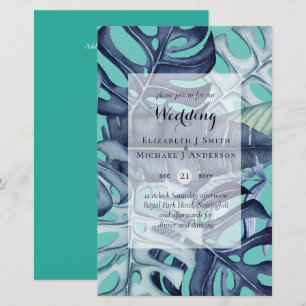 BUDGET Feuilles tropicaux Destination Mariage Invi