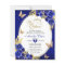 BUDGET Floral Blue Gold Butterfly Quinceanera