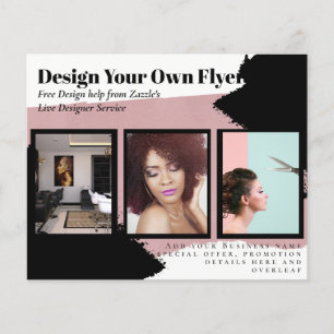 BUDGET Flyer FREE Design Photo Templates Abstract