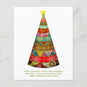 Budget Folk Art carte de Noël Décoratif