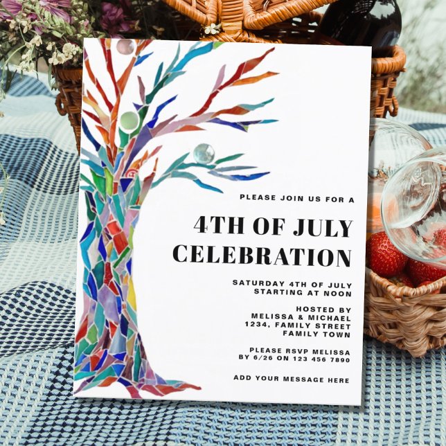 Budget Fourth of July Celebration Invitation. (Creator Uploaded)