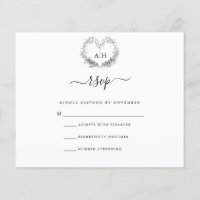 Budget Frost RSVP Card