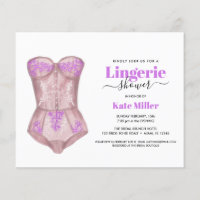 BUDGET Fuchsia Bustier Lingerie Bridal SHOWER