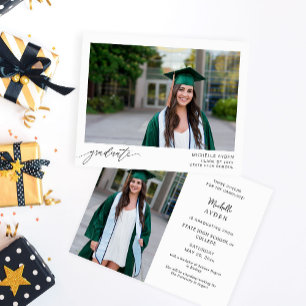 Budget Fun Mod Graduate H Instant Two Photo Flyer