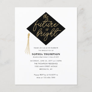 Budget Future is Bright Grad Cap Graduation Party