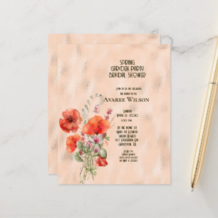 BUDGET Garden Party Bridal Shower