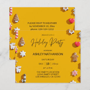 Budget Gingerbread Cookie Holiday Party