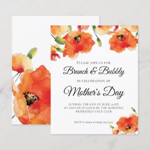 BUDGET Golden Poppy Mother's Day Brunch