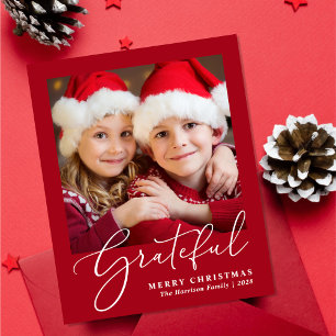 Budget Gratuit Photo Rouge Noël Carte de vacances