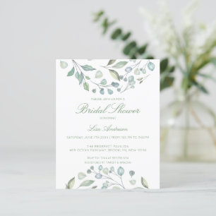 Budget Green Leaves, Nature Bridal Shower
