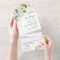 Budget Greenery Ivory White Gold Floral Wedding
