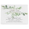 Budget Greenery Leaf Modern Wedding Ampersand