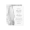 Budget Grey White Silver Agate Wedding Invitation