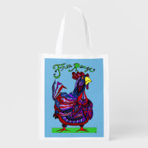 Budget Grocery Bag with Free Range Edgar