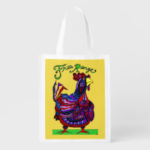 Budget Grocery Bag with Free Range Edgar