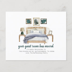 Budget Guest Room Moved Boho Moving Announcement 