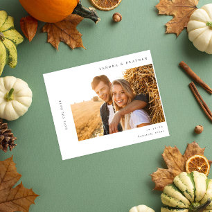Budget H MOD 2 Simple Photo Save the Date Flyer