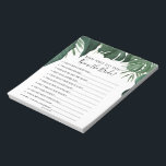 Budget How Well Do You Know The Bride Game Notepad<br><div class="desc">Looking for an economical and very budget friendly option for your bridal shower games? Well we are here to help! This 40 page notepad is a great way to save money while making sure everyone has a blast at your bridal shower. Easily tear-off the sheets and hand out to each...</div>