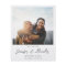 Budget Instant Photo 2 Save the Date - White V2