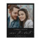 Budget Instant Photo Black Chic Save the Date
