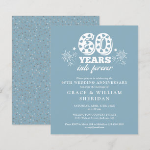 Budget Into Forever 60th Anniversary Invitation
