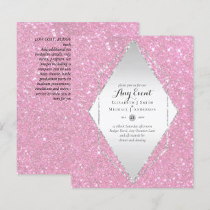 BUDGET INVITATIONS - ANY EVENT - Double Sided