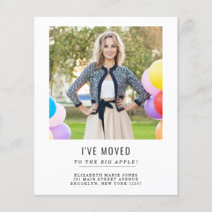 Budget I've Moved Change of Address Photo Moving