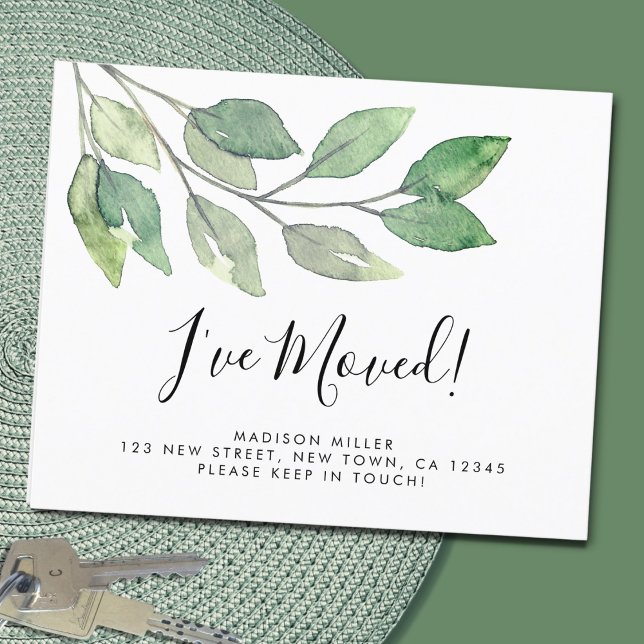 Budget I've Moved New Home Moving Announcement (Creator Uploaded)