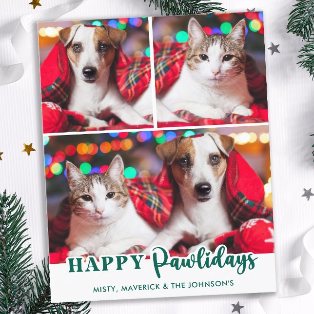 Budget Joyeux Pawlidays Carte de vacances pour chi (Créateur téléchargé)