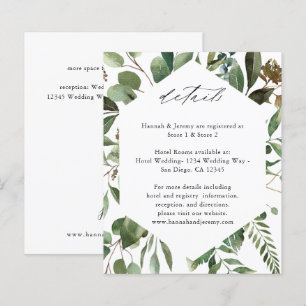 Budget Leaves & Eucalyptus Rustic Details