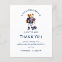 Budget Little Quarterback On The Way Baby Shower