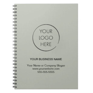 Budget Logo Branded Business Company Notebook
