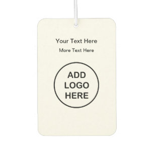 Budget Logo Style Business Promotional  Air Freshener