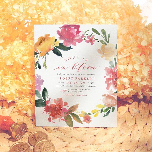 Budget Love In Bloom Elegant Spring Bridal Shower (Creator Uploaded)