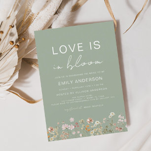 Budget Love is in Bloom Wildflower Bridal Shower