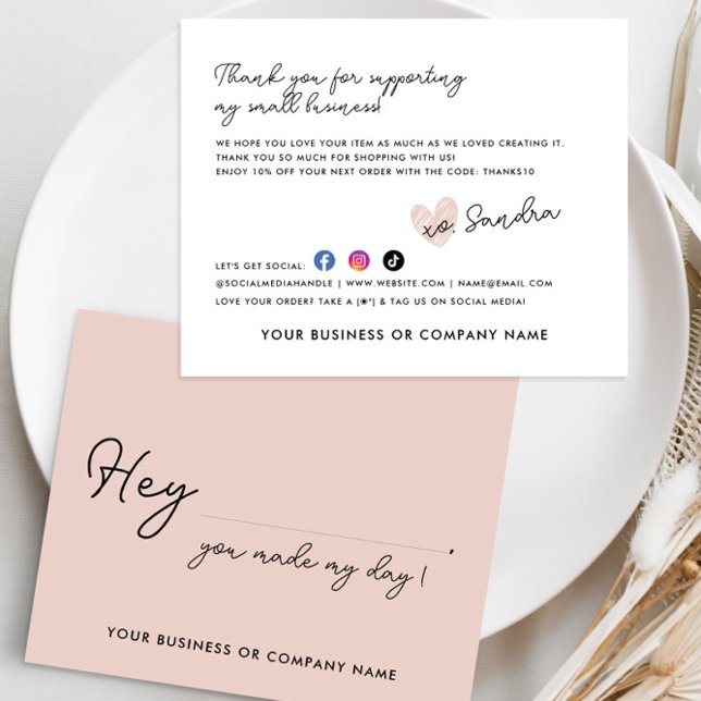 Budget Made My Day Small Business Order Thank You (Creator Uploaded)