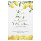 Budget Main Squeeze Watercolor Lemon Bridal Shower