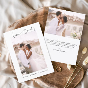Budget Mariage Love et Merci Cartes de Merci