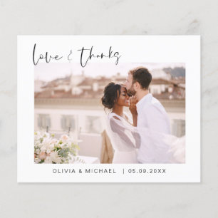 Budget Mariage Love et Merci Cartes de Merci