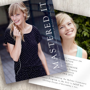 BUDGET Mastered It Graduate Announcement